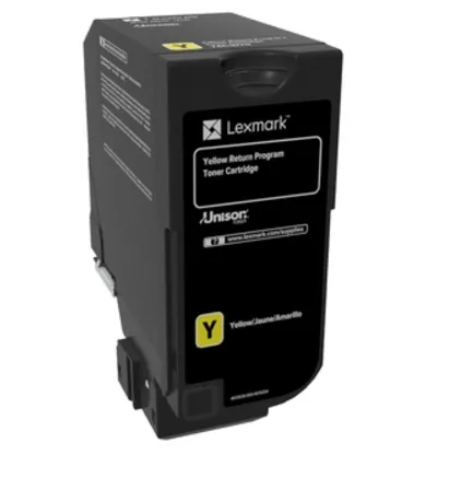 Консуматив, Lexmark Yellow Return Programme Toner Cartridge