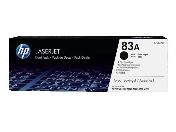 Αναλώσιμο, HP 83A 2-pack Black Original LaserJet Toner Cartridge (CF283AD)
