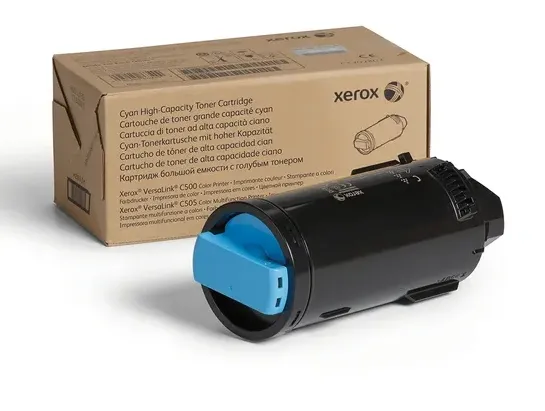Консуматив, Xerox Cyan High Capacity Toner Cartridge for VersaLink C500/C505 (5200 pages), DMO