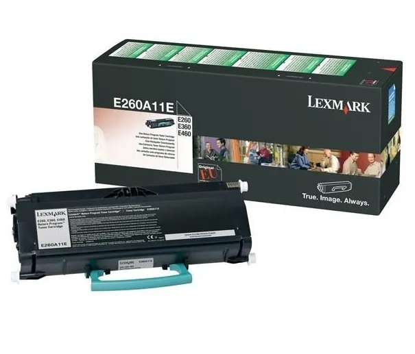 Консуматив, Lexmark E260A11E E260, 360, 460, 462 Return Programme 3.5K Toner Cartridge