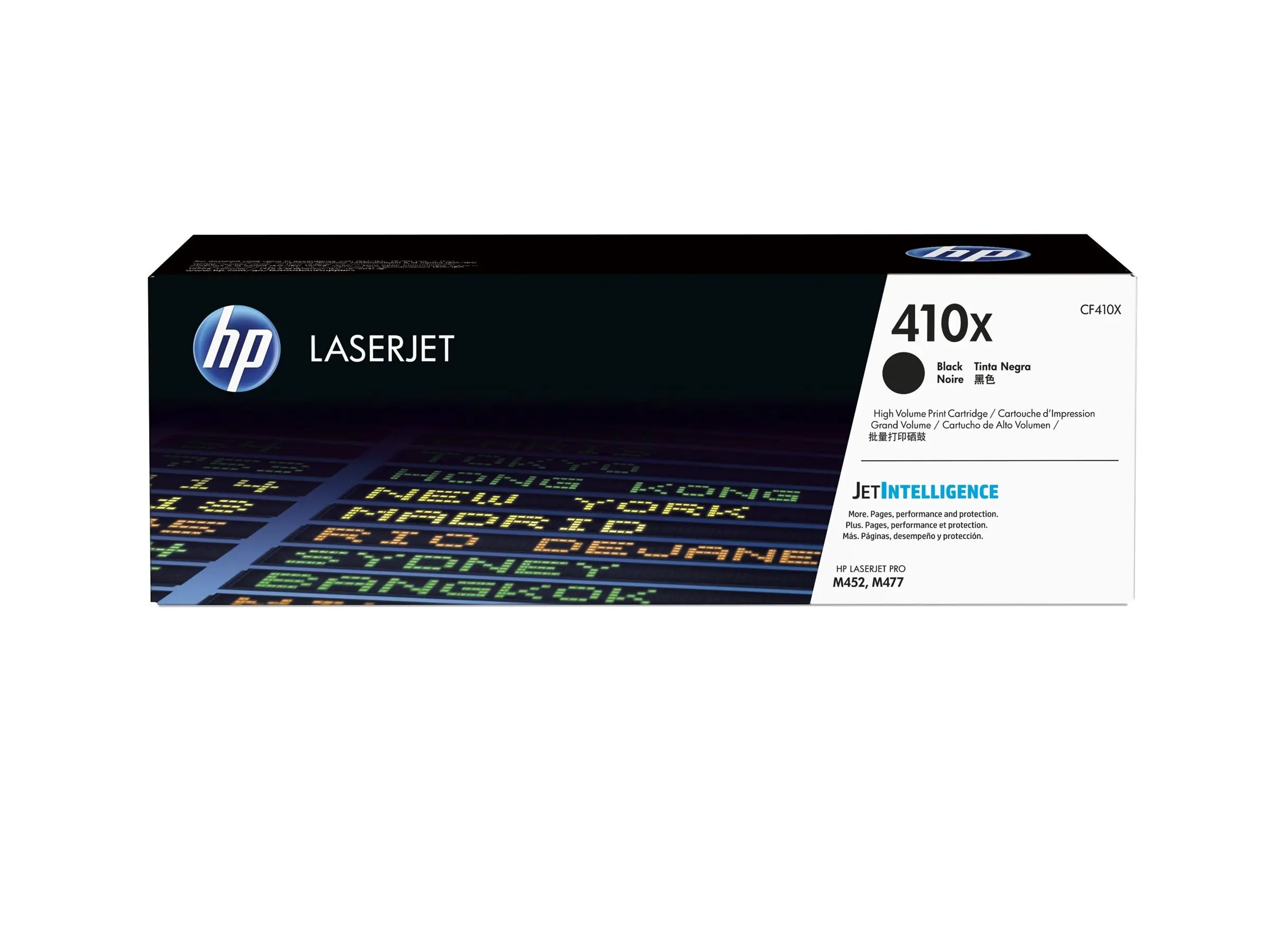 Αναλώσιμο, HP 410X Υψηλής απόδοσης Μαύρο Γνήσιο Φυσίγγιο τόνερ LaserJet (CF410X)