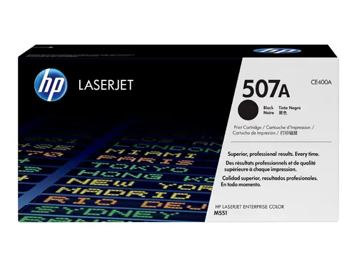 Консуматив, HP 507A Black LaserJet Toner Cartridge