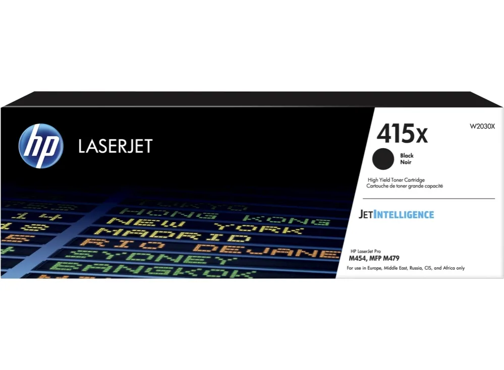 Консуматив, HP 415X Black LaserJet Toner Cartridge