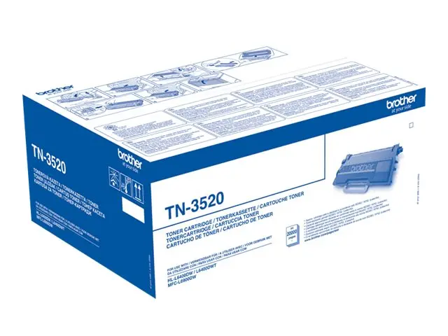 Consumabil, Brother TN-3520 Toner cu randament ultra-ridicat