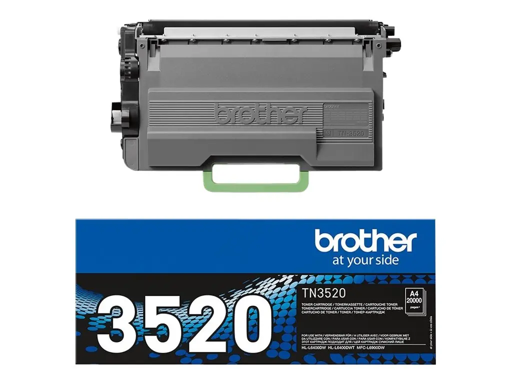 Консуматив, Brother TN-3520 Ultra High Yield Toner - image 3