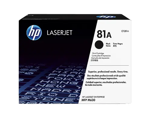Αναλώσιμο, HP 81A Μαύρο Original LaserJet Κασέτα γραφίτη Αναλώσιμο, HP 81A Μαύρο Original LaserJet Κασέτα γραφίτη