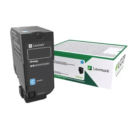 Консуматив, Lexmark 75B20C0 CS728, CS/CX727 Cyan Return Programme 10K Toner Cartridge