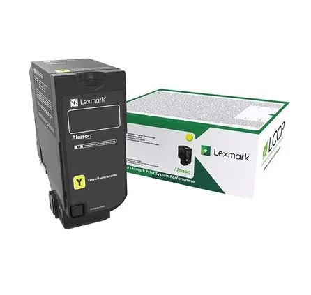 Консуматив, Lexmark 75B20Y0 CS728, CS/CX727 Yellow Return Programme 10K Toner Cartridge