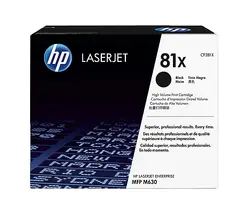 Консуматив, HP 81X High Yield Black Original LaserJet Toner Cartridge