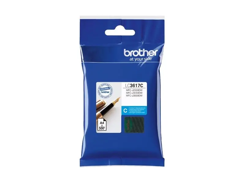 Consumabil, Brother LC-3617 Cyan Ink Cartridge pentru MFC-J2330DW/J3530DW/J3930DW - image 1