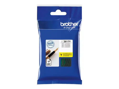 Consumabil, Brother LC-3617 Yellow Ink Cartridge pentru MFC-J2330DW/J3530DW/J3930DW - 2