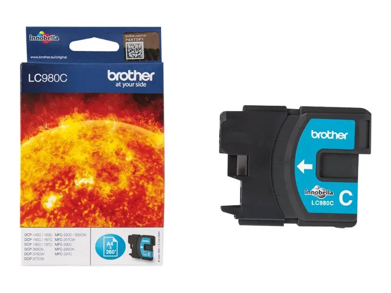 Консуматив, Brother LC-980C Ink Cartridge