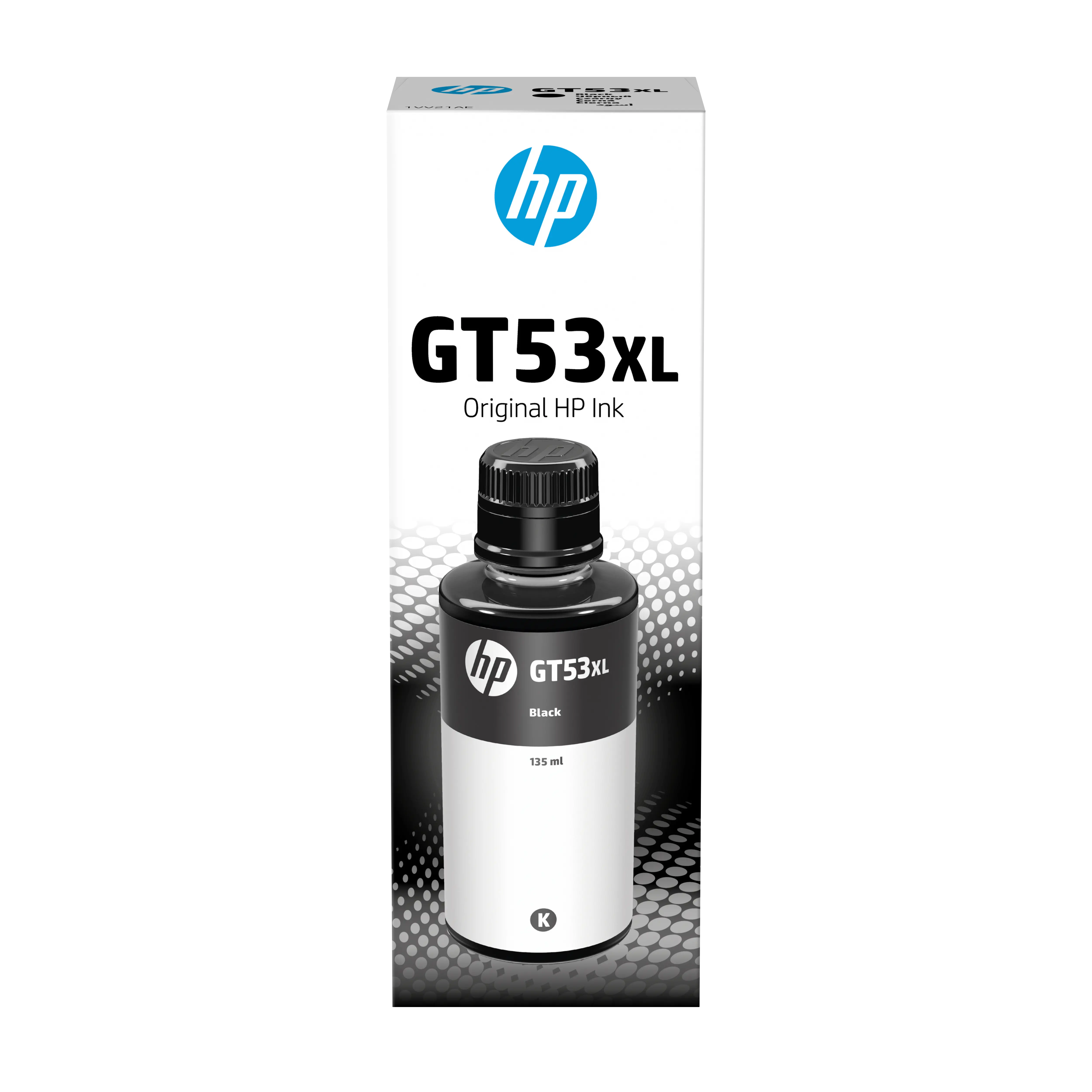 Consumabil, HP GT53 135ml Negru Sticlă de cerneală originală