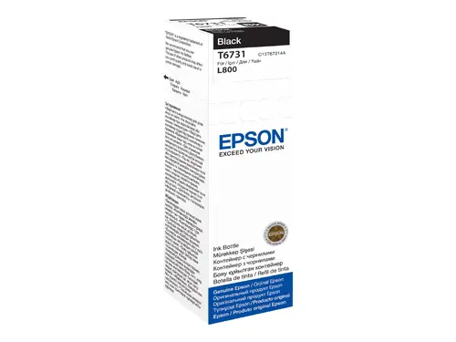 Consumabil, Epson T6731 Black sticlă de cerneală, 70ml - 1
