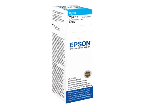 Консуматив, Epson T6732 Cyan ink bottle, 70ml - image 1