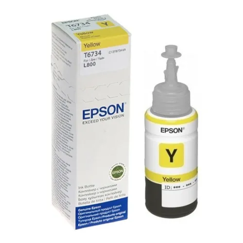 Консуматив, Epson T6734 Yellow ink bottle, 70ml