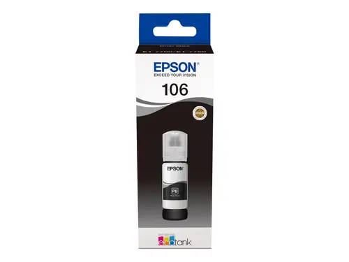 Консуматив, Epson 106 EcoTank Photo Black ink bottle - image 1