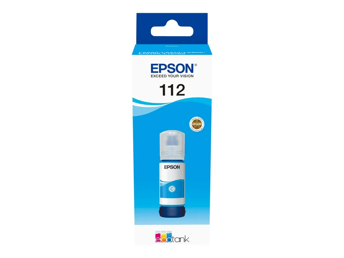 Αναλώσιμο, Epson 112 EcoTank κυανό πιγμέντο μπουκάλι μελανιού - image 1