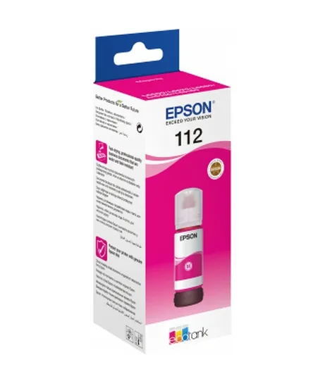 Консуматив, Epson 112 EcoTank Pigment Magenta ink bottle - image 1