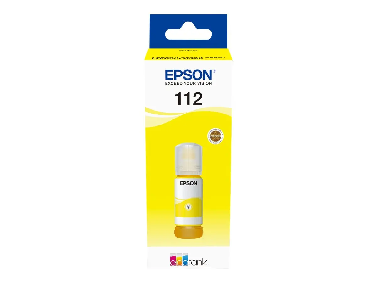 Αναλώσιμο, Epson 112 EcoTank κίτρινο πιγμέντο μπουκάλι μελανιού