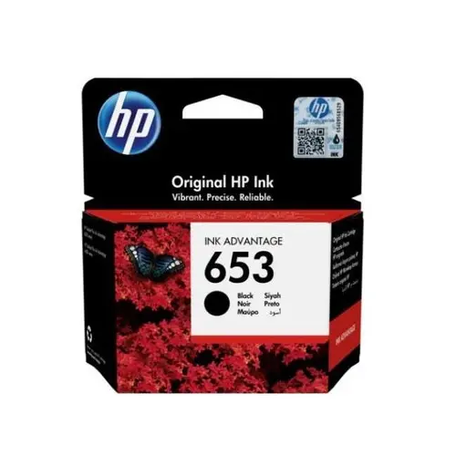 Consumabil, HP 653 Negru Original Ink Advantage Cartuș - 1