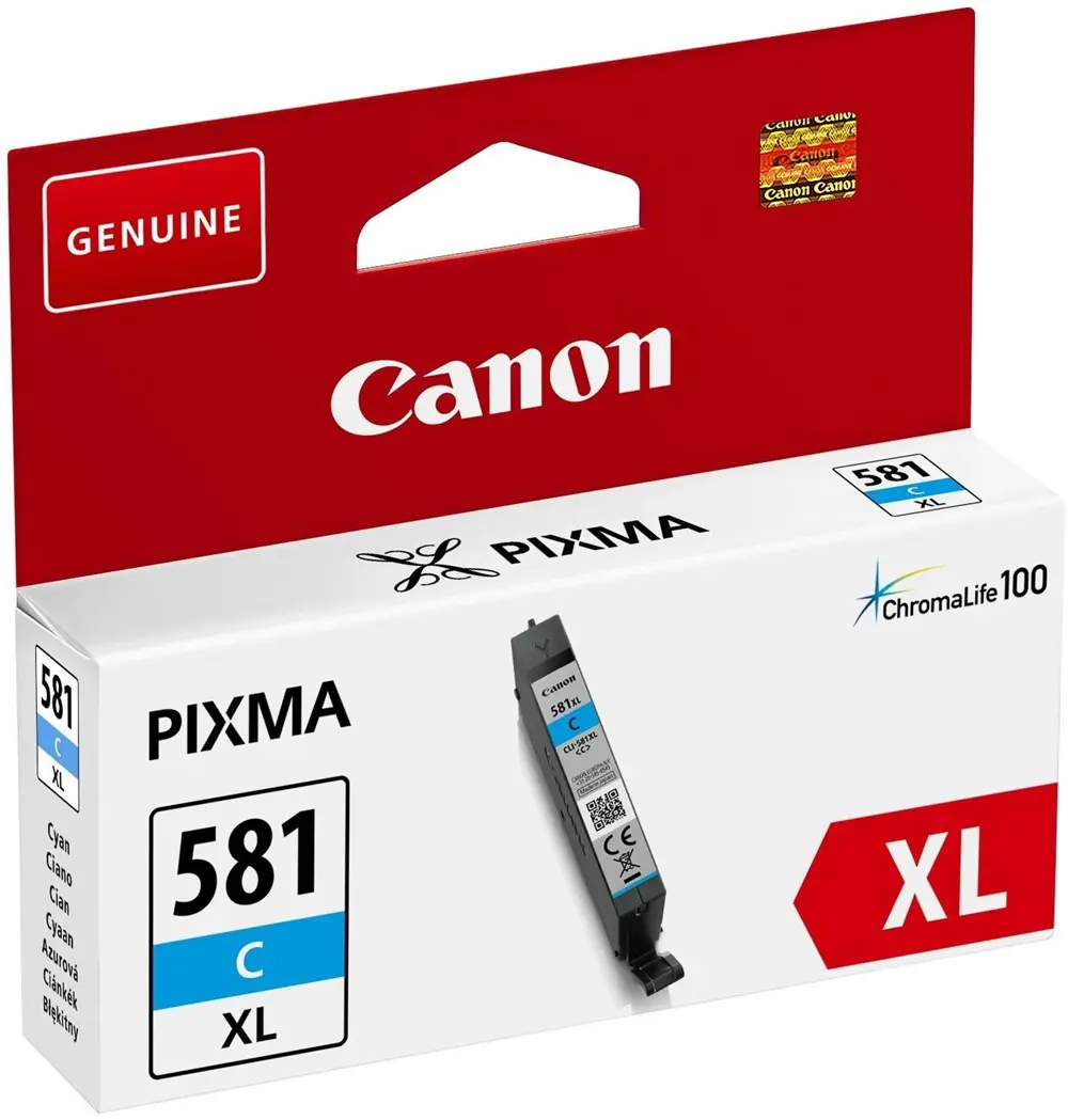 Αναλώσιμο, Canon CLI-581 XL C