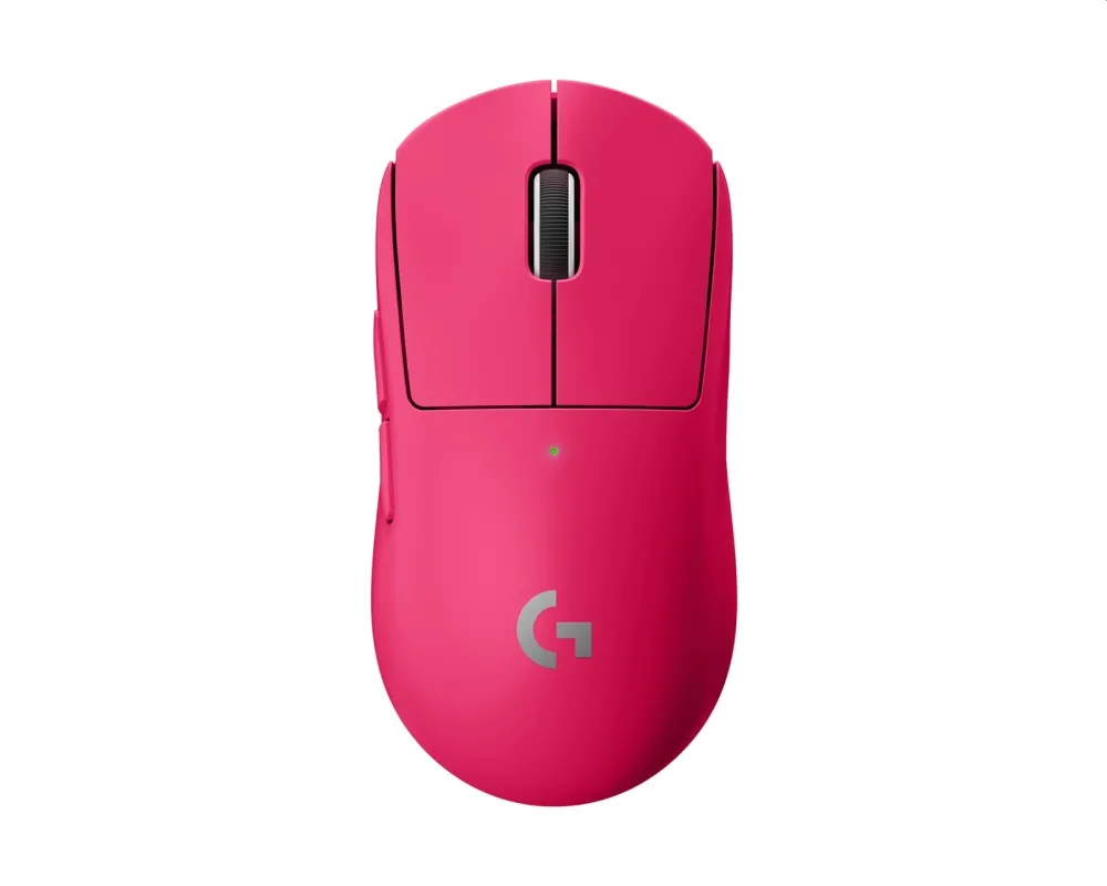 Мишка, Logitech G Pro X Superlight Wireless Mouse, Lightspeed Wireless 1ms, HERO 25K DPI Sensor, 400 IPS, Onboard Memory, >63g, Magenta