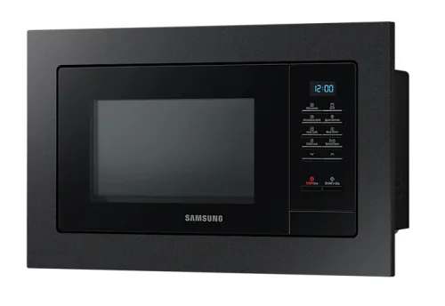 Микровълнова печка, Samsung MG23A7013CB/OL, Built-in microwave grill, Ceramic Inside, 23l, 800 W, Blue LED Display, Black door, Black frame - image 1