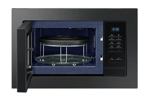 Микровълнова печка, Samsung MG23A7013CB/OL, Built-in microwave grill, Ceramic Inside, 23l, 800 W, Blue LED Display, Black door, Black frame - image 3