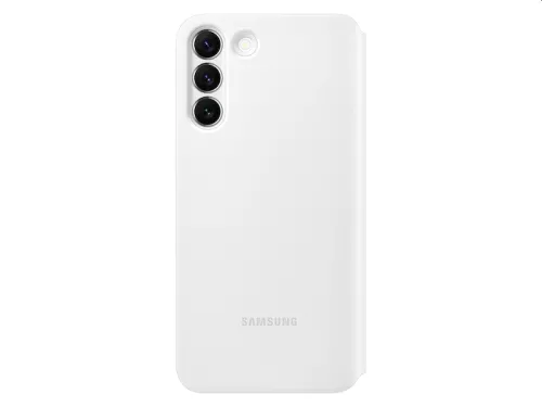 Калъф, Samsung S22+ S906 Smart Clear View Cover, White - image 1