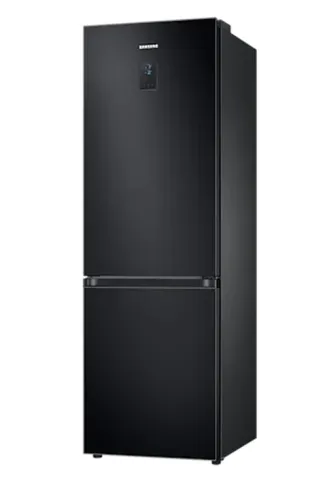 Хладилник, Samsung RB34T672EBN/EF, Refrigerator with SpaceMax Technology, Fridge Freezer, Total 344 l, refrigerator 230 l, freezer 114 l, Energy Efficiency E, All-Around Cooling, No frost, Power Cool function, External Display, 35 dB, 185.3/59.5/65.8, Black - image 1