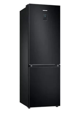 Хладилник, Samsung RB34T672EBN/EF, Refrigerator with SpaceMax Technology, Fridge Freezer, Total 344 l, refrigerator 230 l, freezer 114 l, Energy Efficiency E, All-Around Cooling, No frost, Power Cool function, External Display, 35 dB, 185.3/59.5/65.8, Black - image 3