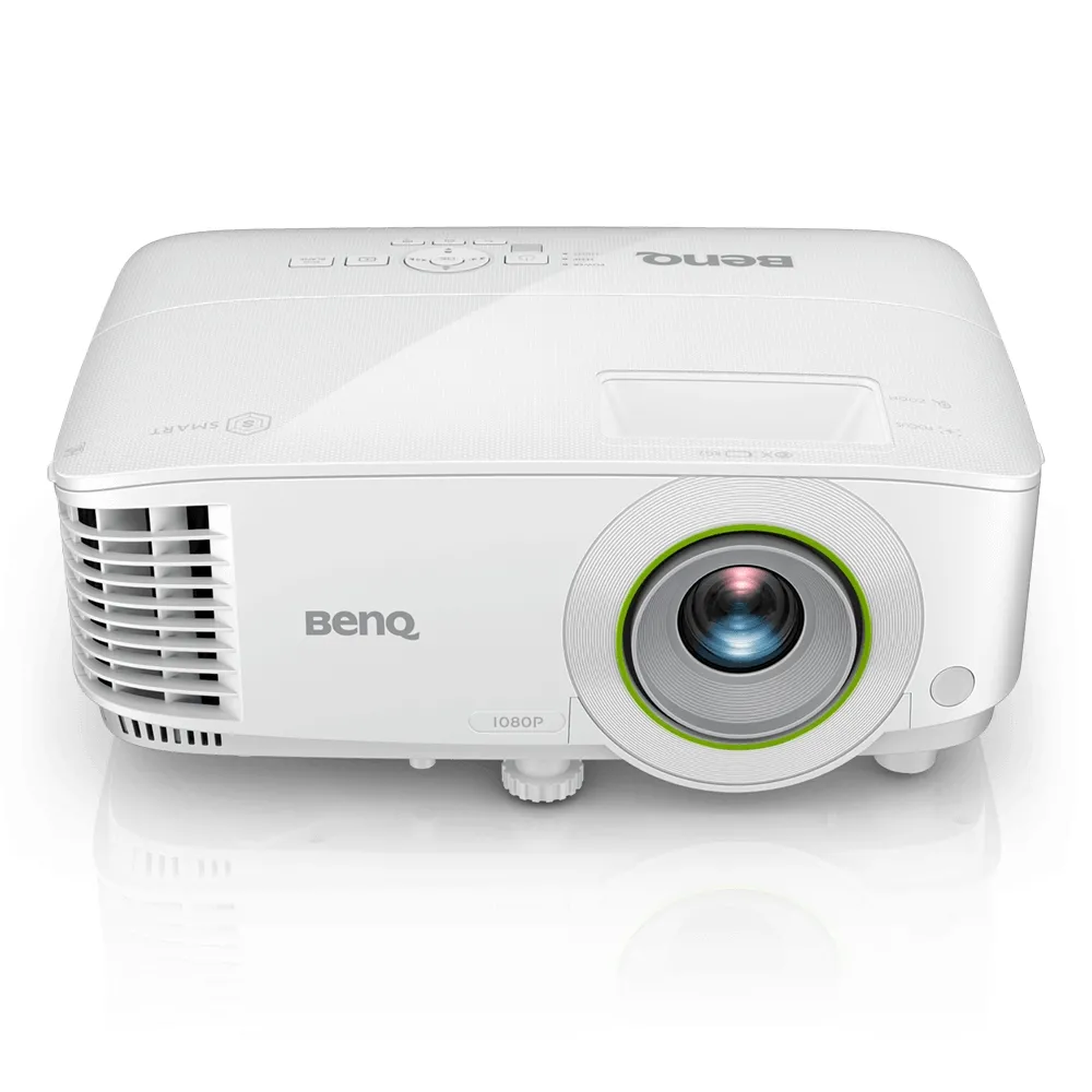 Мултимедиен проектор, BenQ EH600 DLP 1080P, 16:9, 3500lm, Wireless Android-based Smart Projector 1.1X, Throw Ratio 1.47-1.62, HDMIx2 (1 for wireless dongle), Wireless projection (support Android, iOS, Windows,MAC,Chrome), Dual Band WiFi, BT 4.0, up to 15000 hrs, 2.5 Kg, White - image 2