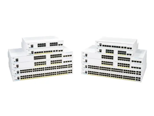 Комутатор, Cisco CBS250 Smart 8-port GE, Ext PS, 2x1G Combo