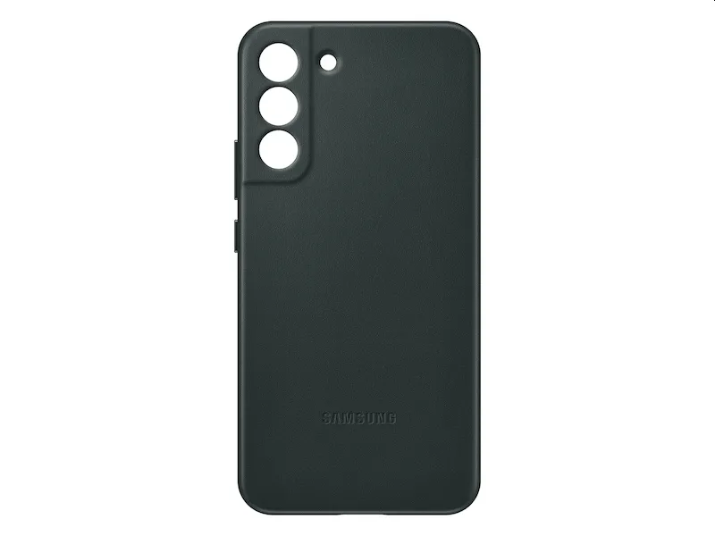 Калъф, Samsung S22+ S906 Leather Cover, Green - image 2
