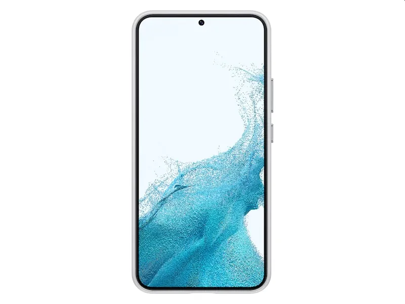 Калъф, Samsung S22+ S906 Leather Cover, Light Gray - image 1