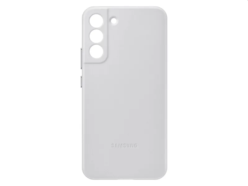 Калъф, Samsung S22+ S906 Leather Cover, Light Gray - image 2