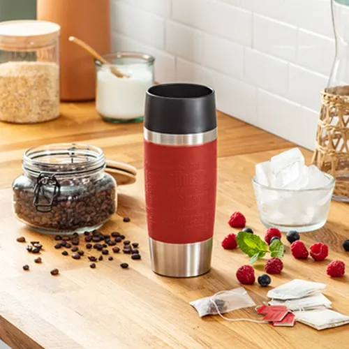 Термочаша, Tefal K3084114 TRAVEL MUG 0.36L red slv TEF - image 5