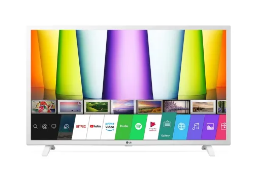 Телевизор, LG 32LQ63806LC, 32" LED Full HD TV, 1920x1080, DVB-T2/C/S2, webOS Smart, Virtual surround Plus, Dolby Audio, WiFi, Active HDR, HDMI, Airplay2, CI, LAN, USB, Bluetooth, Two Pole Stand, White