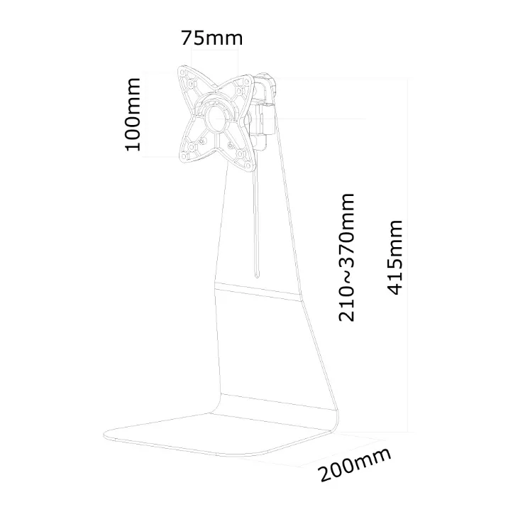 Стойка, Neomounts by NewStar Flat Screen Desk Mount (stand) - image 3