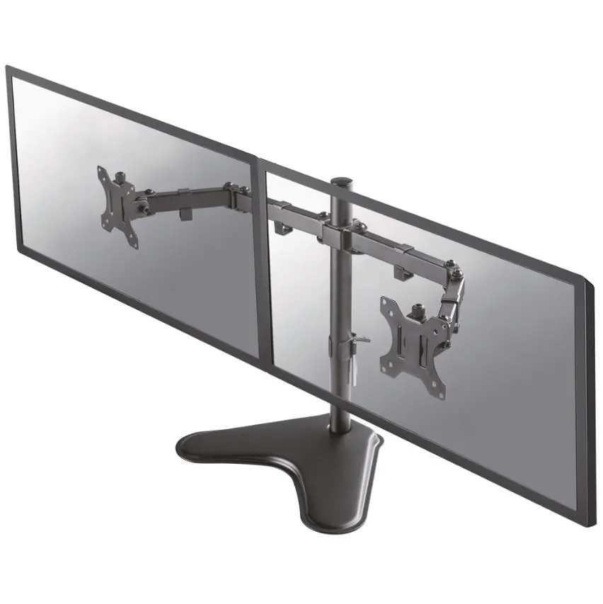 Suport, Neomounts suport de birou pentru ecran plat (stand) pentru 2 monitoare - image 1