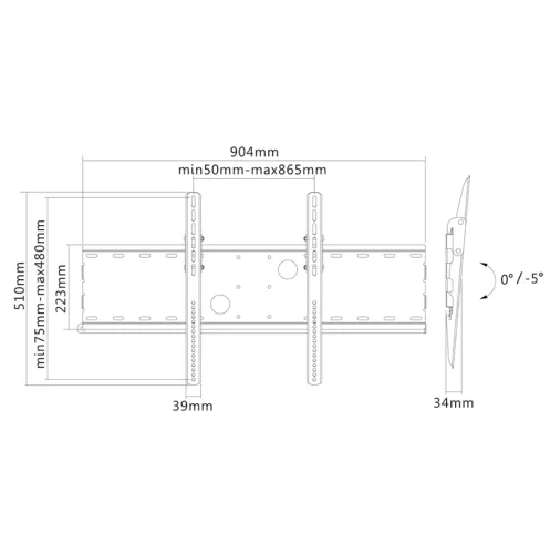 Стойка, Neomounts by NewStar Flat Screen Wall Mount (fixed) - image 6