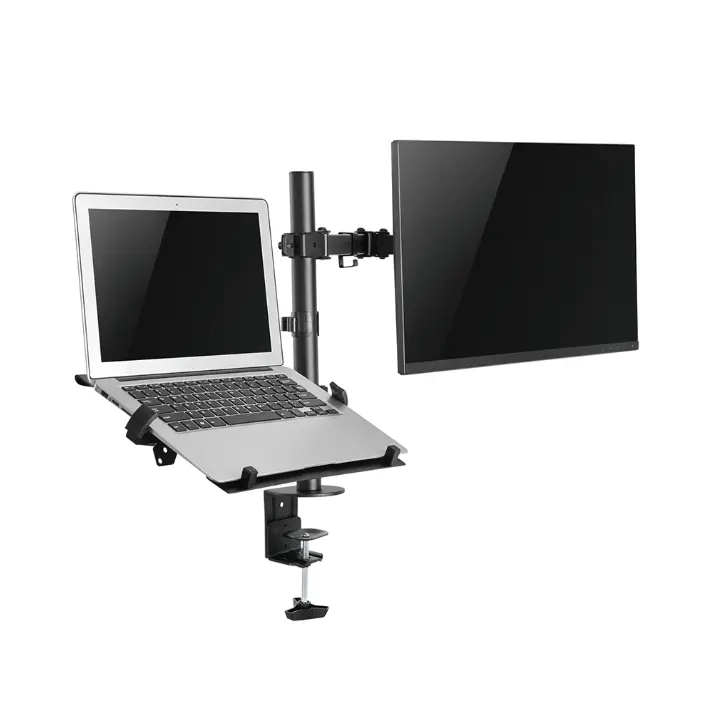 Стойка, Neomounts Flat Screen & Notebook Desk Mount (clamp/grommet) - image 4