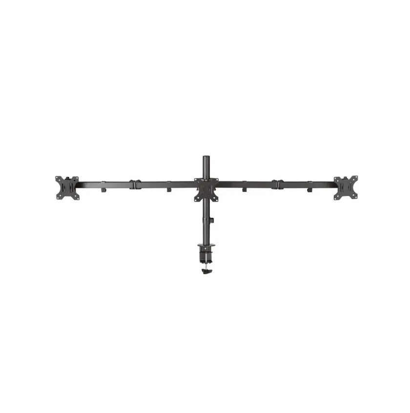 Стойка, Neomounts Flat Screen Desk Mount (clamp/grommet) for 3 Monitor Screens