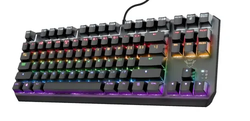 Клавиатура, TRUST GXT 834 Callaz TKL Mechanical Illuminated Keyboard US - image 2