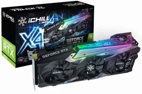 Видео карта, Inno3D GeForce RTX 3070 iChill X4 LHR