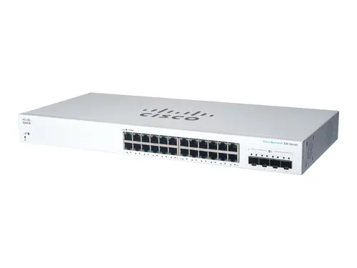 Комутатор, Cisco CBS220 Smart 24-port GE, 4x10G SFP+ - image 1