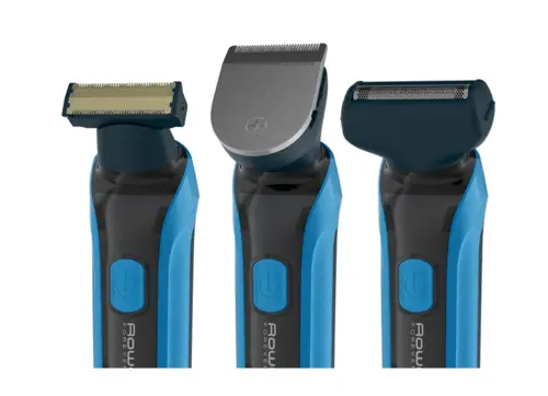 Тример, Rowenta TN6200F4, Hybrid Forever Sharp Blue Expert, beard, cordless, waterproof 3-in-1, self-sharpening blades, 100% stainless steel, minimum cutting length 0.4mm, precision setting 1mm, beard blade size 32mm, 120min autonomy, charging time 1h30min, van - image 6