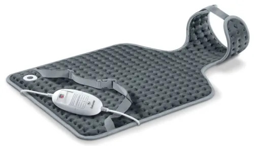 Термоподложка, Beurer HK 53 Back & neck heat pad, automatic switch-off, illuminated switching stages, safety system, machine-washable heating pad, fast heating, 3 Temperature settings