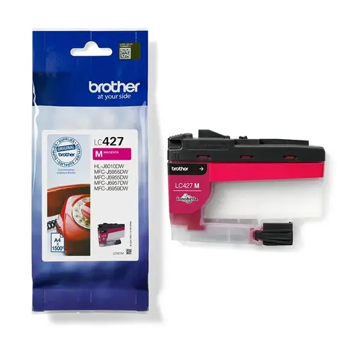 Консуматив, Brother LC-427M Magenta Ink Cartridge - image 2